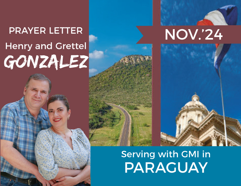 November 2024 prayer letter