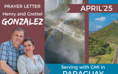 April 2025 prayer letter