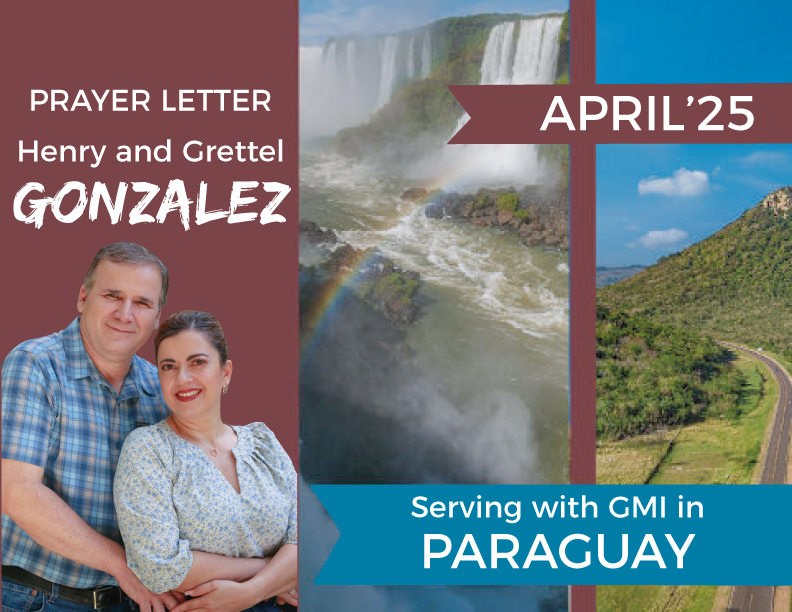 April 2025 prayer letter